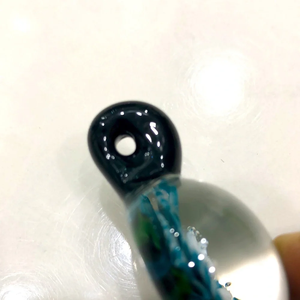 Hand-blown Glass Pendant